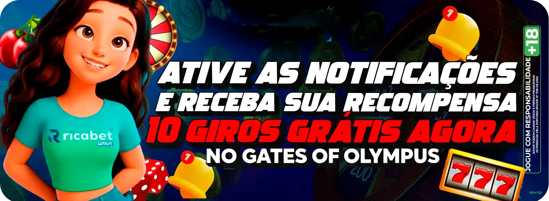 Imagem promocional da experiência de game da ssvip
